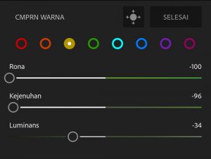 Campuran warna