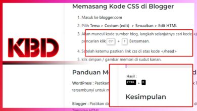 Cara Membuat Tombol Keyboard Pada Postingan Blog
