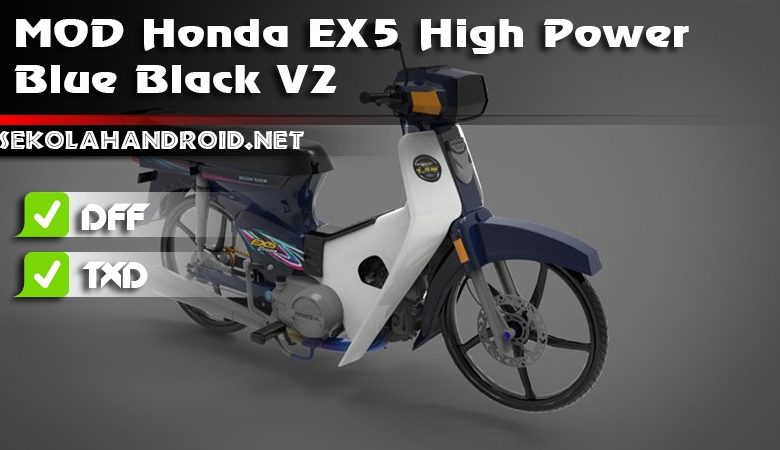 Honda EX5 High Power Blue Black V2