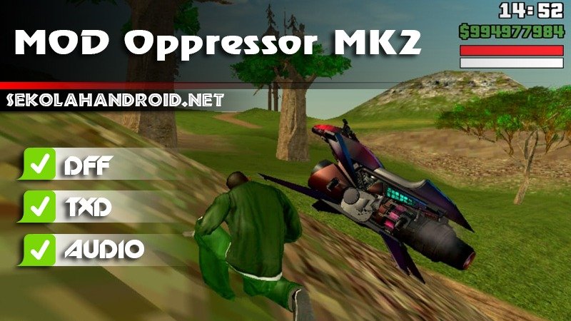 Oppressor Rust √ MOD GTA SA Oppressor MK2 ( DFF & TXD ) - sekolah android