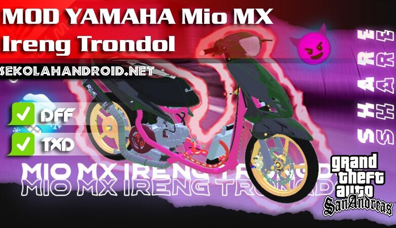 YAMAHA Mio MX Ireng Trondol