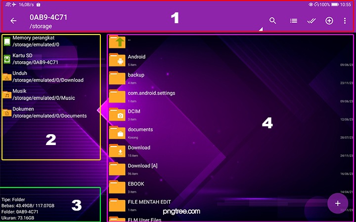 bagian lengkap zarchiver