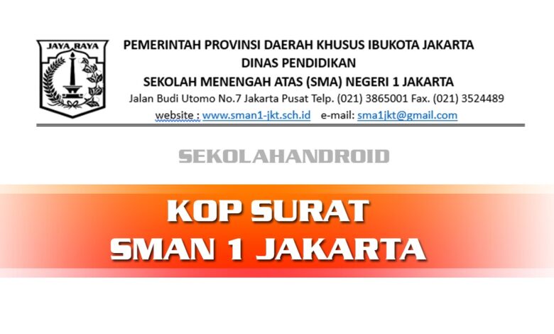 kop surat sman 1 jakarta